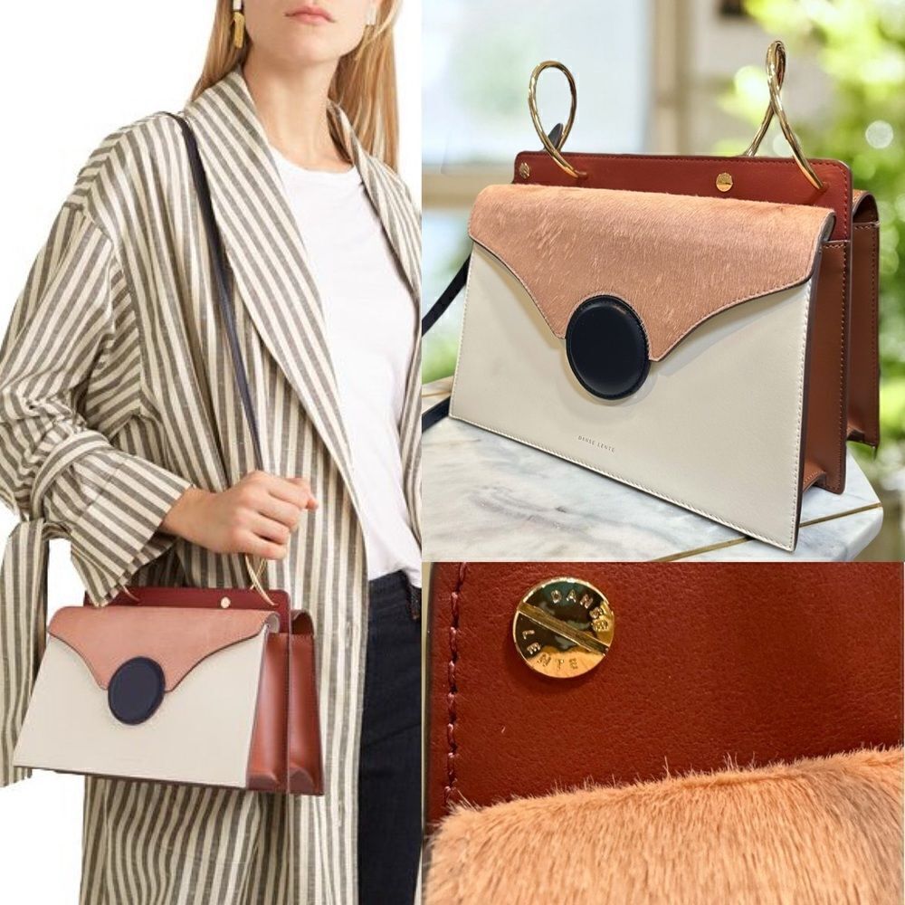 DANSE LENTE 🔥RARE🔥 Calf hair Phoebe Bag Full Size CrossBody